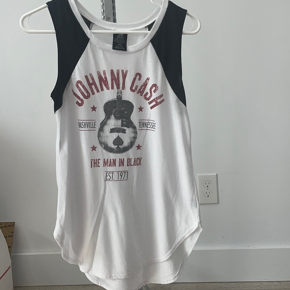 Johnny Cash muscle tank MEDIUM